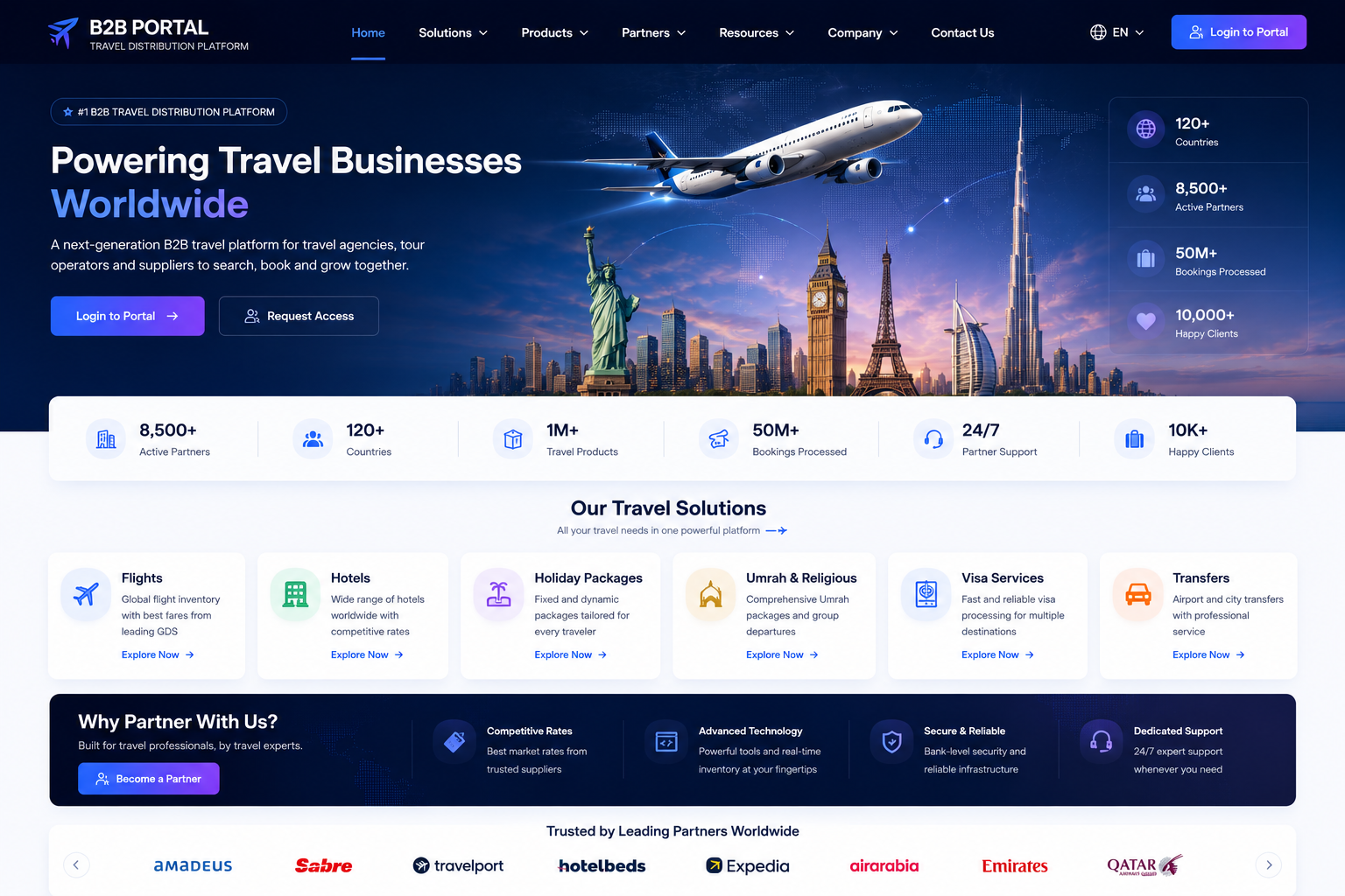 Partner Portal dashboard